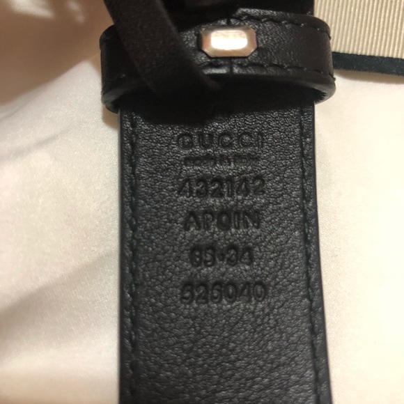 Gucci Dionysus Tiger head crystal and leather belt - Picture 3 of 4